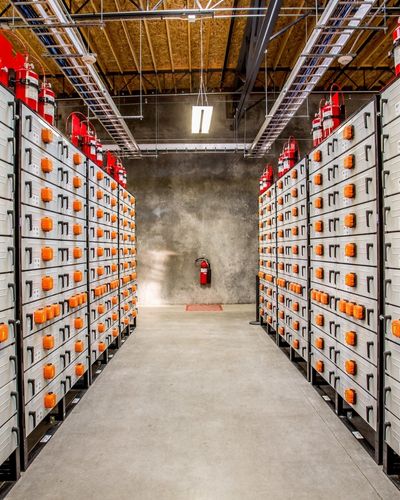 battery storage room